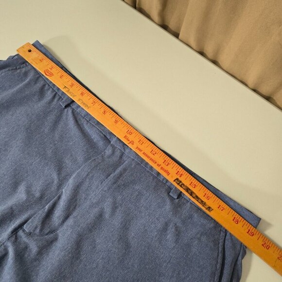 Vineyard Vines Shorts Mens 38 Blue Performance Breaker Stretch Golf Preppy - Picture 7 of 12